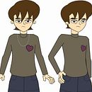 Model sheet Tyler . Ilustrație vectorială, Design de caractere & Ilustrație digitală de Alex Barreto - 01.17.2025