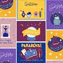 Coleção Cartões Mágicos. Een project van Merkstrategie, Business, Communicatie,  Design management, Portfoliobeheer, Social media, Digitale illustratie y  Tekening van Natália Scapinello - 17.01.2025