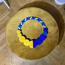 Ukrainian flag-inspired wreath. Arts, Crafts, DIY, and Fiber Arts project by Katia - 01.18.2025