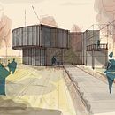 -Morpholio Trace Sketch for thissss house. Un proyecto de Ilustración arquitectónica, Arquitectura, Visualización arquitectónica, Arquitectura digital, Diseño de interiores, Diseño de espacios, Ilustración digital, Stor y telling de Mercedes R - 19.01.2025