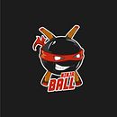 Ninja Ball . % amatango755 tarafından hazırlanan Geleneksel illüstras, on, Dijital İllüstras, Ve on projesi - 01.20.2025