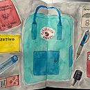 Mein Abschlussprojekt für den Kurs: Illustriertes Tagebuch: Tägliche bewusste Übung . % Elizabeth Schaps tarafından hazırlanan Güzel sanatlar, Eskiz çizimi, Yaratıcılık, Çizim, Eskiz defteri, Ve Farkındalık projesi - 01.20.2025