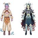 El equilibrio de los elementos. Un proyecto de Ilustración digital y Diseño de personajes de Ruth Lamich - 20.01.2025