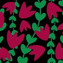 Padrões botânicos. Een project van  Botanische illustratie, Traditionele illustratie, Patroonontwerp y Sketchbook van Natália Scapinello - 20.01.2025