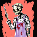 Monty, the skeleton coroner . % Kjartan tarafından hazırlanan Dijital İllüstras, on, Çizim, Karakter Tasarımı, Ve Dijital Çizim projesi - 01.20.2025