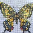 Proyecto final. Punto cruz moderno con efecto fotográfico.. Embroider, and Fiber Arts project by Andrea Castillo Garcia - 01.20.2025