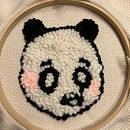Panda Patch 🐼  . % greenpanda tarafından hazırlanan Sanat ve El Sanatları, Nakış, Kendin Yap, El, af Sanatları, Delme İğnesi, Ve Tekstil Tasarımı projesi - 01.21.2025