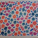 Patrón floral en acuarela . Traditional illustration, Botanical Illustration, Pattern Design, and Watercolor Painting project by Oriana Malvestiti - 01.21.2025