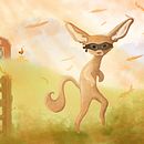 Animal character design in movement. Un progetto di Illustrazione digitale, Character design, Stor, telling, Creatività, Disegno digitale, Illustrazione infantile e Pittura digitale di Michaela Stavova - 23.01.2025