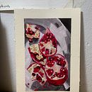 Romãs no prato. Un projet de Beaux Arts, Peinture , et Peinture à l'huile de Isadora Portella - 24.01.2025