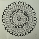 Project for class : the art of mandala drawing Ein Projekt aus dem Bereich Zeichnung, Illustration mit Tinte, Kunsttherapie, Meditation und Achtsamkeit von th_kanchasorn - 26.01.2025