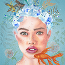 "Fishbowl World" My final project . Seni Rupa, Ilustrasi tradisional, Lukisan, Lukisan Cat Air, Menggambar, Menggambar Potret, Dan Menggambar Artistik proyek oleh gmveith - 01.27.2025