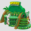 Exhibidor supercoco. Un projet de Conception 3D de Mariana Posso - 29.01.2025