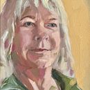 Self portrait in oils. Fine Arts, Oil Painting, and Painting project by Kristina - 01.29.2025
