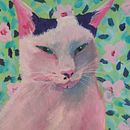 Makari mt cat. Un proyecto de Bellas Artes, Pintura gouache, Ilustración naturalista				 y Pintura de Athira Sanal - 30.01.2025
