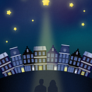 BAJO LA MISMA ESTRELLA. Traditional illustration, Digital Illustration, and Vector Illustration project by ashulascano - 01.31.2025