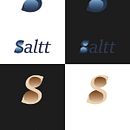 Saltt Logo Design . Een project van  Br, ing en identiteit,  Ontwerp, Logo-ontwerp y Grafisch ontwerp van arazhalimenur - 03.02.2025