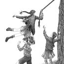 Girls playing. Un proyecto de Bellas Artes, Dibujo, Dibujo a lápiz, Dibujo realista, Dibujo anatómico y Bocetado de Suzanna Watkinson - 03.02.2025