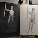 Dibujo de la figura humana  . Desen, Arte plastice, Desen în creion, Schițe și Desen artistic de Veronica Belen Recio - 02.03.2025