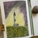 A magical night  Ein Projekt aus dem Bereich Gouachemalerei, Traditionelle Illustration und Malerei von Mirjam Thomsen - 04.02.2025