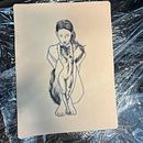 Naked rage  Ein Projekt aus dem Bereich Traditionelle Illustration, Zeichnung und Tattoodesign von oliviabutter - 04.02.2025