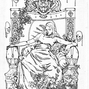 ilustracion de fantasia . Ilustrație tradițională de Maria Lujan Fierro - 02.04.2025