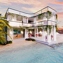 Casa de Afrodita. Un projet de 3D, Conception 3D, Modélisation 3D, ArchVIZ , et Architecture numérique de Arles Jampiere Arenas Lizarazo - 05.02.2025