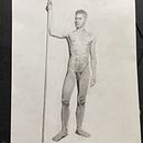 Peter. Un projet de Beaux Arts, Esquisse , Dessin, Dessin au cra, on, Dessin anatomique, Dessin réaliste et Illustration traditionnelle de Mario Juan Juan - 05.02.2025