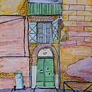 House in Touluse. Un projet de Illustration architecturale, Dessin, Illustration à l'encre, Carnet de croquis , et Esquisse  de Liudmyla Shurpo - 07.02.2025