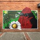 Muro en colegio. Un proyecto de Arte urbano, Ilustración tradicional e Ilustración digital de Marcela Villarreal Castro - 08.02.2025