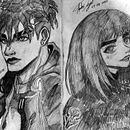 Bocetos de Personajes en poses de Superhéroes. Un proyecto de Cómic, Dibujo a lápiz, Diseño de personajes, Ilustración tradicional y Dibujo anatómico de Andre Degel Ulloa - 10.02.2025