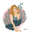 Manga inspired Girl. Un proyecto de Diseño de personajes, Cómic, Dibujo digital, Ilustración digital y Manga de KT Eva - 11.02.2025