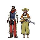 BANG BANG and the Kid! Ein Projekt aus dem Bereich Digitale Illustration, Zeichnung, Grafikdesign und Design von Figuren von Odunze Oguguo - 11.02.2025