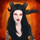 Demon girl. Character Design, Digital Drawing, Digital Illustration, and Digital Painting project by Carlos Nievas - 02.12.2025