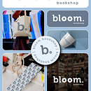 Bloom Bookshop. Br, ing, Identit, Logo Design, Graphic Design, T, pograph, Design, T, and pograph project by Sarrah Elouadi - 02.14.2025