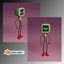 Mi robot sencillo. Un projet de Conception de personnages , et Modélisation 3D de Jhonsnow23 - 14.02.2025