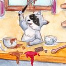 Ratons laveurs Ein Projekt aus dem Bereich Bildende Künste, Zeichnung, Traditionelle Illustration, Kinderillustration, Erzählung, Malerei und Aquarellmalerei von Séverine Treuthardt - 16.02.2025