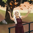 A Alegria de Viver. Un proyecto de Ilustración infantil, Ilustración digital, Pintura digital y Álbum ilustrado						 de Fernanda Azevedo - 17.02.2025