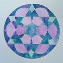 PATTERN FROM AL-AZEM-PALACE. Artes plásticas, Pintura, Ilustração tradicional, e Pintura em aquarela projeto de Luiza Pires - 17.02.2025