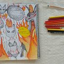 Darnos Tiempo: Una Ilustración en Proceso💖. Un proyecto de Dibujo, Narrativa y Creatividad de Yamila Alejandra Franco - 20.02.2025