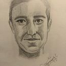 Retrato proyecto final . Un projet de Dessin artistique, Dessin, Dessin anatomique, Beaux Arts, Illustration traditionnelle, Dessin au cra, on, Dessin de portrait, Dessin réaliste , et Esquisse  de estefania_flores_c - 23.02.2025