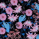 Harmony . Un proyecto de Diseño de moda, Pintura gouache, Pintura y Pattern Design de iraprt - 27.02.2025