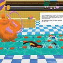 Morty Mouse takes a dip. Un proyecto de Pintura acrílica, Ilustración infantil, Dibujo con lápices de colores, Dibujo, Ilustración tradicional y Álbum ilustrado						 de Rachel - 27.02.2025
