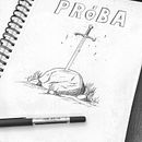 Próba - The Quest. Un progetto di Illustrazione tradizionale, Fumetto, Disegno, Disegno a matita e Narrativa di P K - 28.02.2025