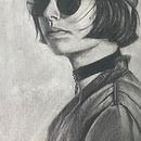 Mathilda 🪴. Artistic Drawing, Drawing, Fine Arts, Pencil Drawing, and Realistic Drawing project by Jonathan Diaz - 02.28.2025