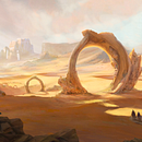 Travesía hasta las Ruinas. Traditional illustration, Digital Illustration, Video Games, Concept Art, and Game Design project by Cristina Laura Ramírez Castro - 03.02.2025