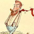 Einer ist immer schneller..... Un progetto di Illustrazione tradizionale, Artigianato, Character design, Pittura ad acquerello, Creatività e Sketchbook di Karla Blaswich - 02.03.2025