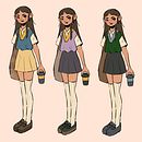My project for course: Drawing Appealing Characters with Personality. Un proyecto de Dibujo artístico, Diseño de personajes, Dibujo, Narrativa, Bocetado, Stor, board, Stor y telling de dimane - 04.03.2025