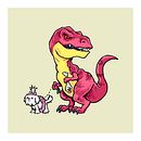 Jurassic Dog Park. Ilustração digital projeto de James Powell - 04.03.2025
