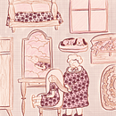 Mi abuela y yo. Un proyecto de Ilustración infantil, Stor, telling y Literatura infantil						 de Melina Rodofile - 05.03.2025